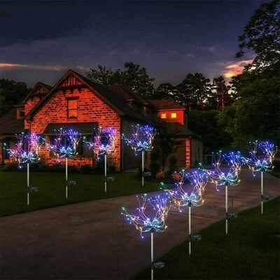 Waterproof Solar Garden Fireworks Lamp - LAST DAY 70% OFF