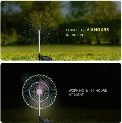 Waterproof Solar Garden Fireworks Lamp - LAST DAY 70% OFF