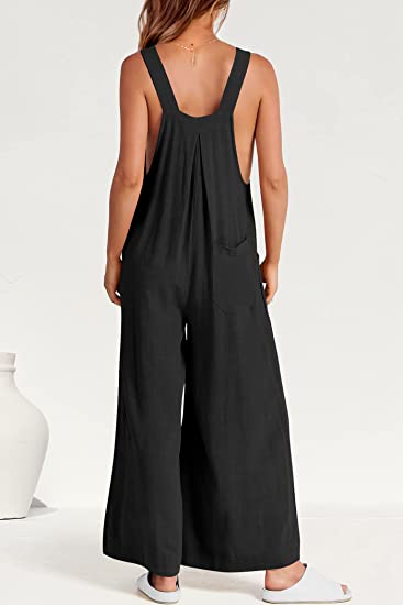 Wide Leg Overalls Straps Jumpsuit (Buy 2 Vip Shipping)