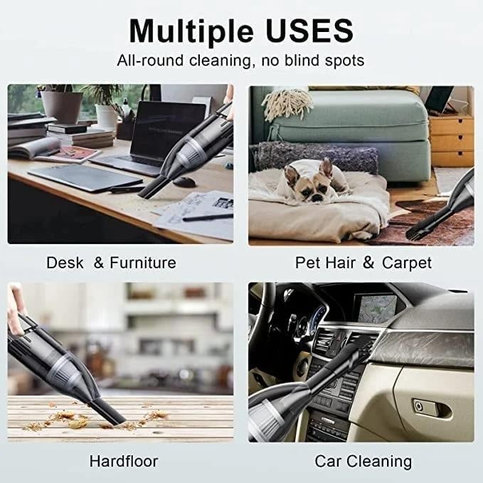 Wireless Handheld Car Vacuum Cleaner - Last Day Promotion 75% OFF