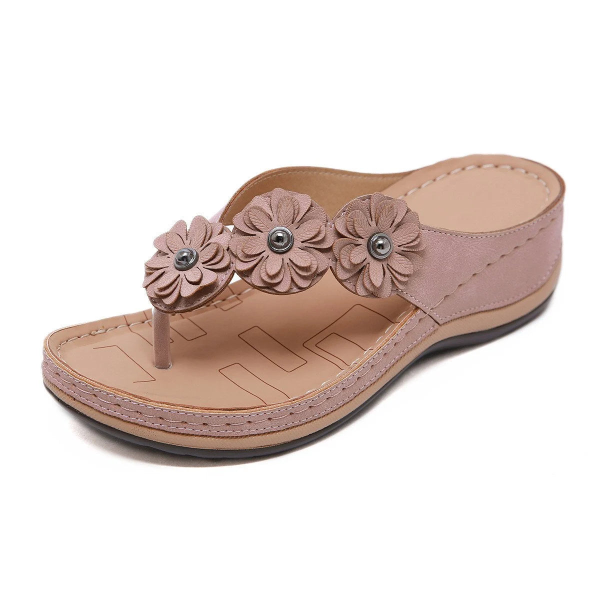 Women's Lightweight Flowers Clip Toe Sandals(Buy 2 VIP Shipping) Last Day 49% OFF