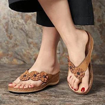 Women's Lightweight Flowers Clip Toe Sandals(Buy 2 VIP Shipping) Last Day 49% OFF