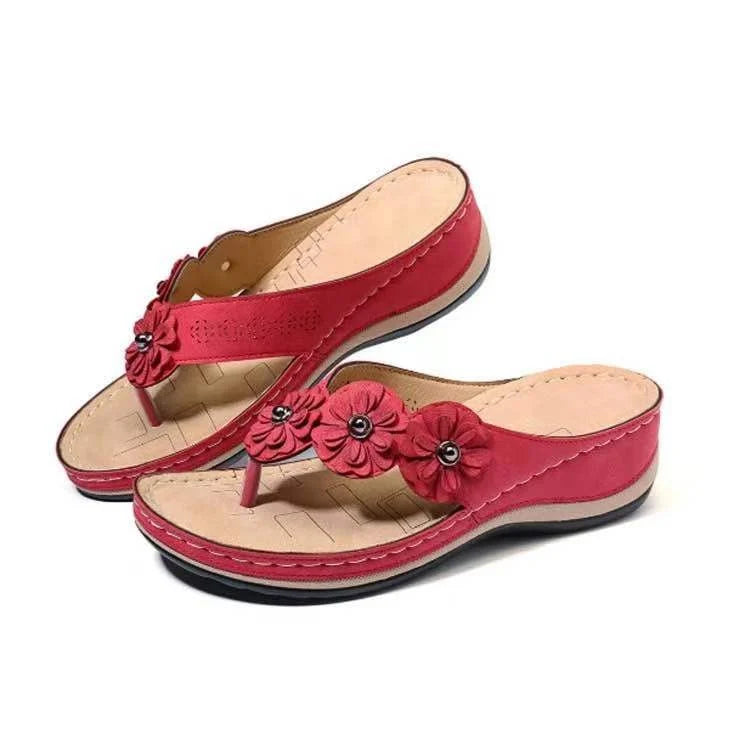 Women's Lightweight Flowers Clip Toe Sandals(Buy 2 VIP Shipping) Last Day 49% OFF