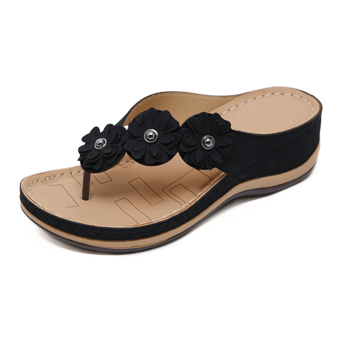 Women's Lightweight Flowers Clip Toe Sandals(Buy 2 VIP Shipping) Last Day 49% OFF