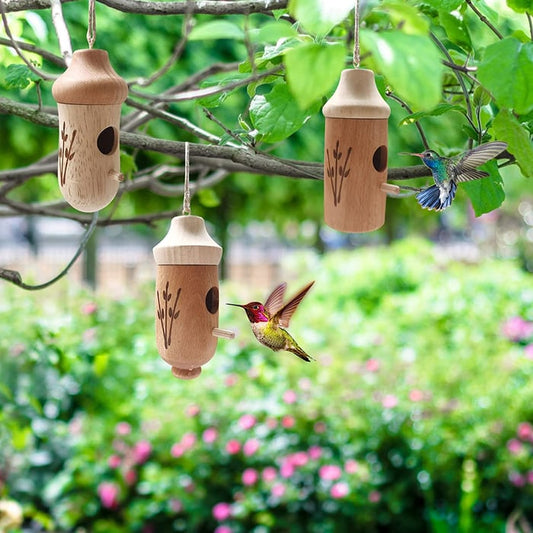 Wooden Hummingbird House-Gift for Nature Lovers - Last Day Sale 70% OFF