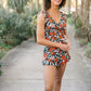 ZLIMPTY Swim Romper w/ Built-in Bra