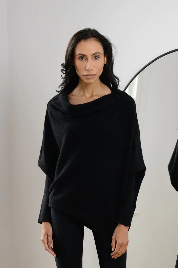 Asymmetric Draped Jumper (Buy 2 Vip Shipping)