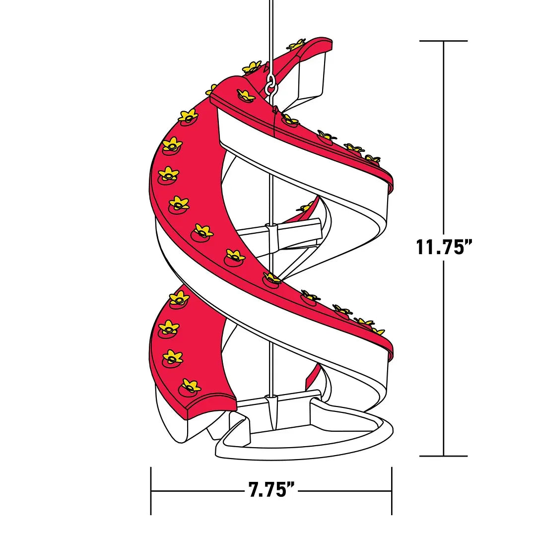 DNA Helix 32-Port Hummingbird Feeder - Hot Sale 50% Off