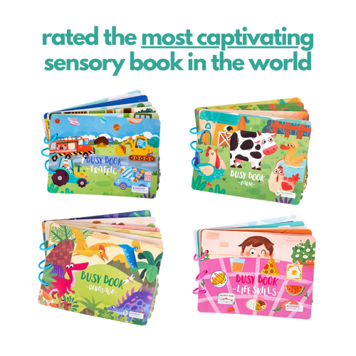 Learn-N-Play Montessori Busy Books – Hot Sale 50% Off