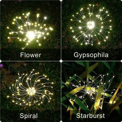 Waterproof Solar Garden Fireworks Lamp - LAST DAY 70% OFF