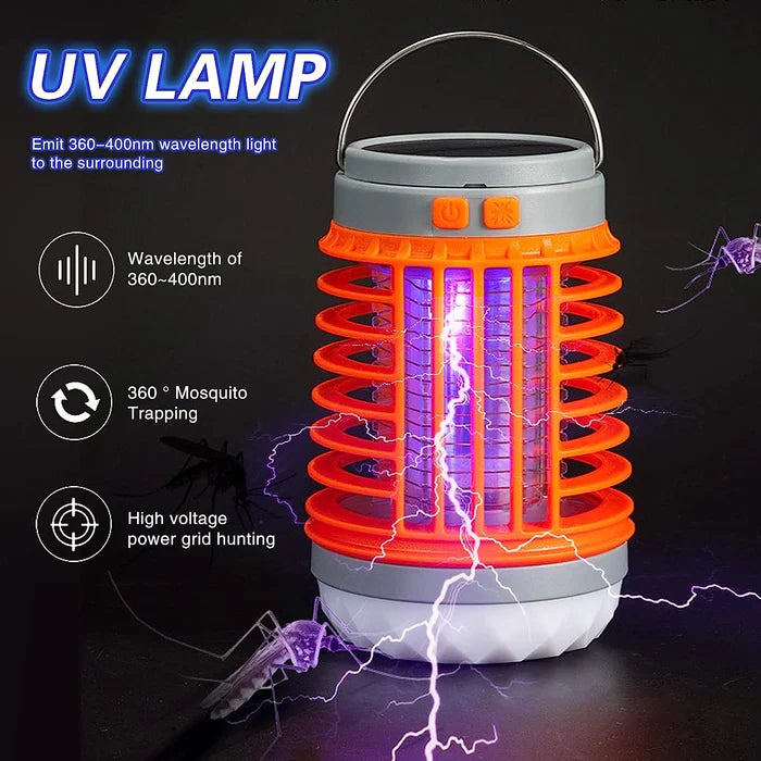 Multifunctional Solar camping Mosquito Killer Lamp - Last Day 49% Off