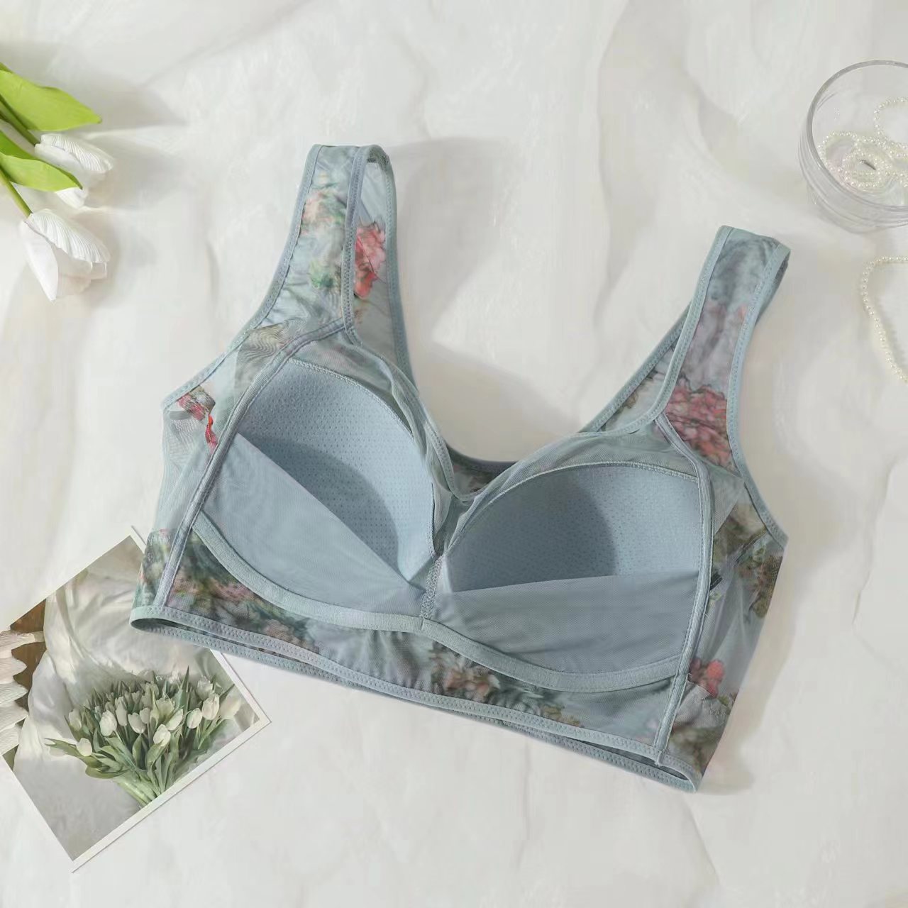 ElleBloom - Lace Buttonless Comfortable Bra - Hot Sale 50% Off