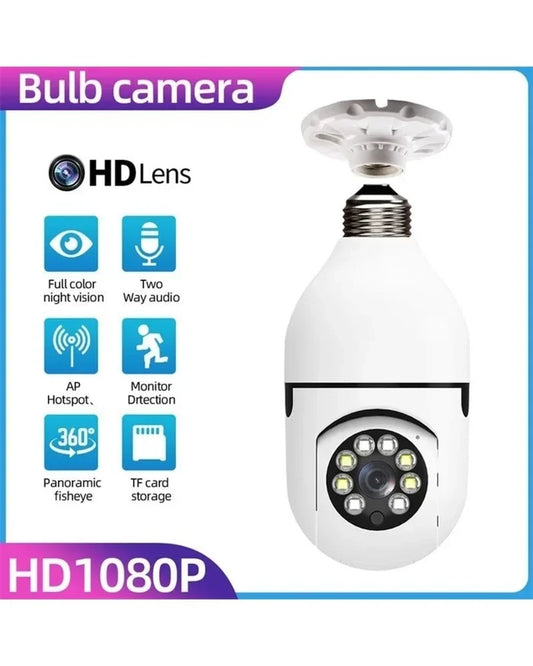 Wireless Wifi Light Bulb Camera Security Camera - Last Day Promotion