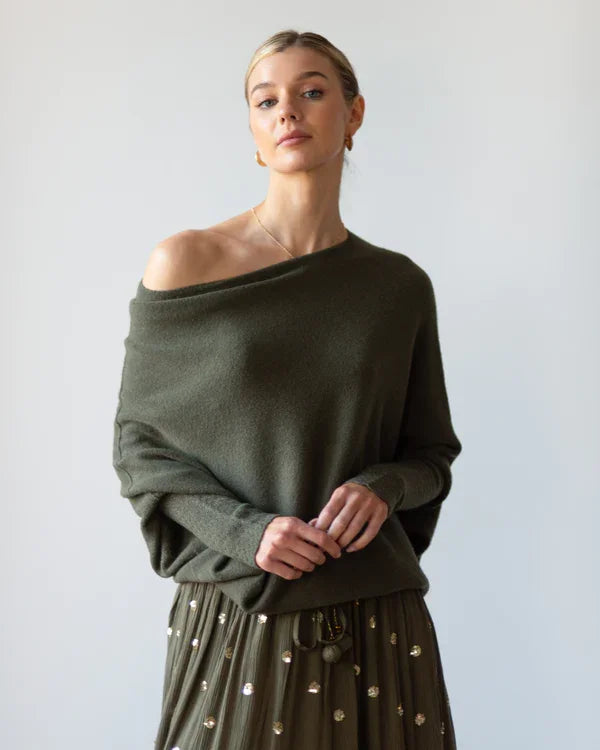 Asymmetric Draped Jumper (Buy 2 Vip Shipping)