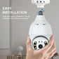 Wireless Wifi Light Bulb Camera Security Camera - Last Day Promotion