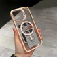 Uniqucase - Lens Protection Metal Ring Holder Magsafe Phone Case