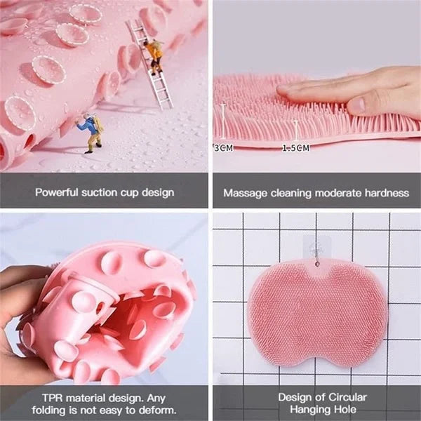 Shower Foot & Back Scrubber Massage Pad - Summer Hot Sale