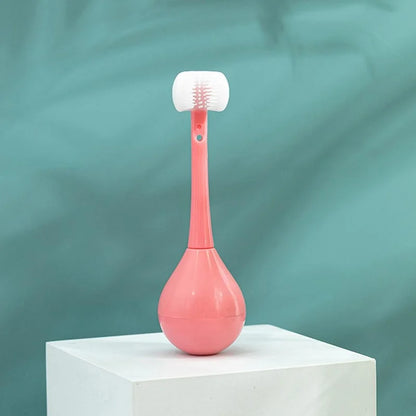 Children Three-Sided Toothbrush