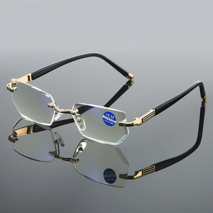 2023 New Sapphire High Hardness Anti-blue Reading Glasses - Last Day 49% OFF