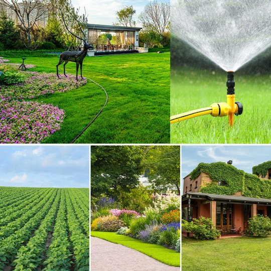 360° Rotation Auto Irrigation System（Diameter 65ft） - Summer Hot Sale 48% 0FF