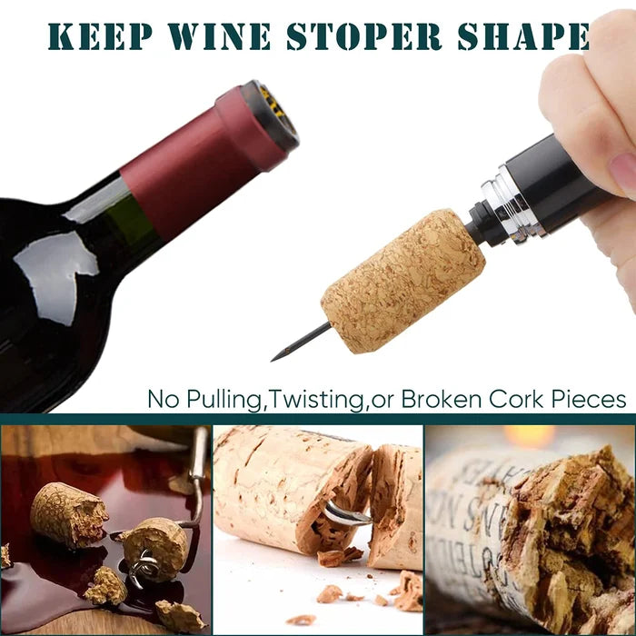 Air Pressure Wine Corkscrew - 2024 New Year Sale Off 50%