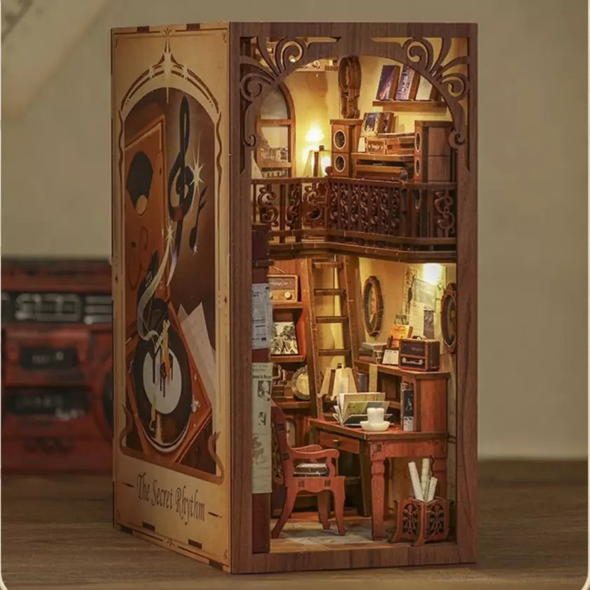 Kirstenv – Book Nooks DIY 3D Wooden Puzzle – 2024 New Year Hot Sale 50% OFF