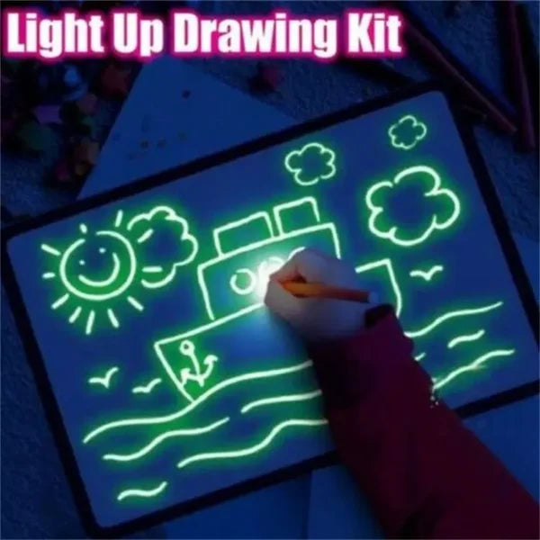 Magical Fluorescent Luminous Drawing Pad - Release the Creativity of Children - 2024 New Year Hot Sale