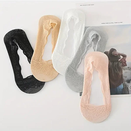 Lace No Show Liner Socks for Women - (2024 New Year Hot Sale)