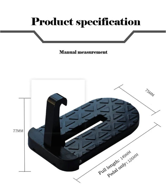 Multifunction Foldable Car Rack Step