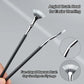 Folding Angle Scalloped Lash Brush - Hot Sale 49% OFF