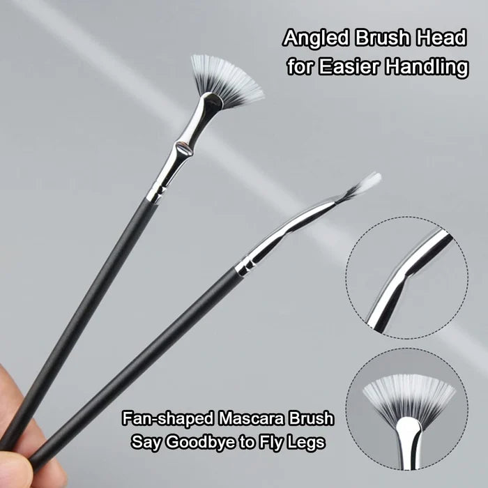 Folding Angle Scalloped Lash Brush - Hot Sale 49% OFF