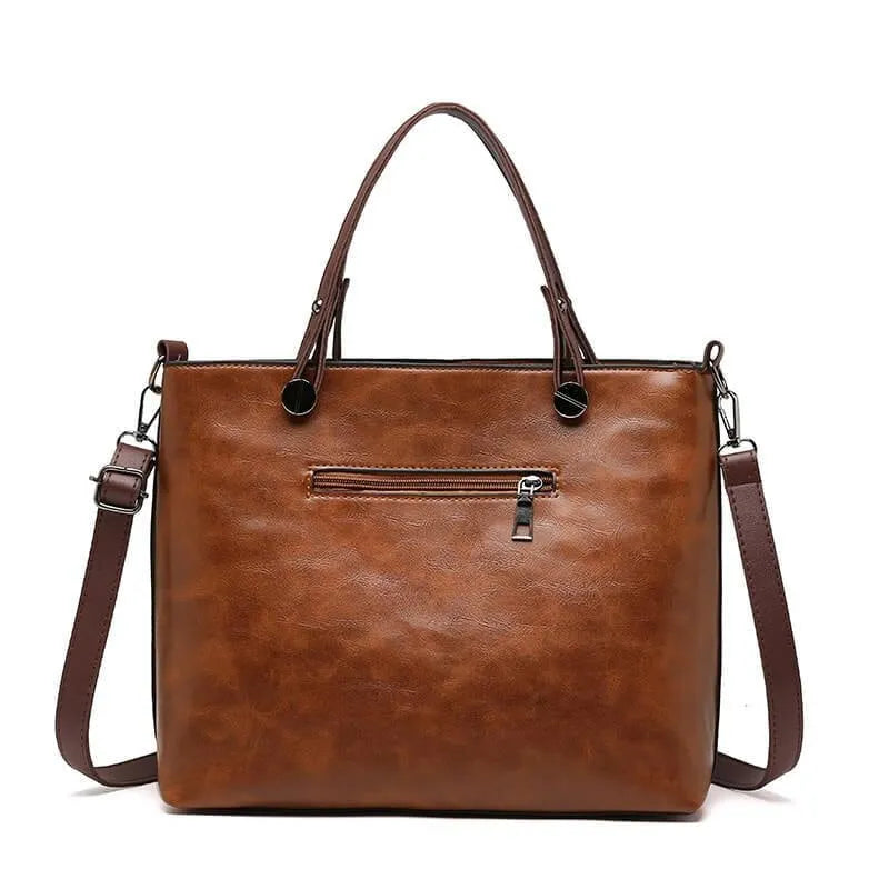 Ladies vintage leather shoulder bag - Hot SALE-49% OFF