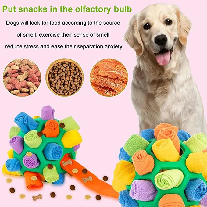 WaggleHound - Snuffle Ball Interactive Treat Game - Hot Sale 40% Off