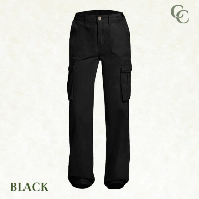 CamiCargo - Adjustable Straight Fit Cargo Pants