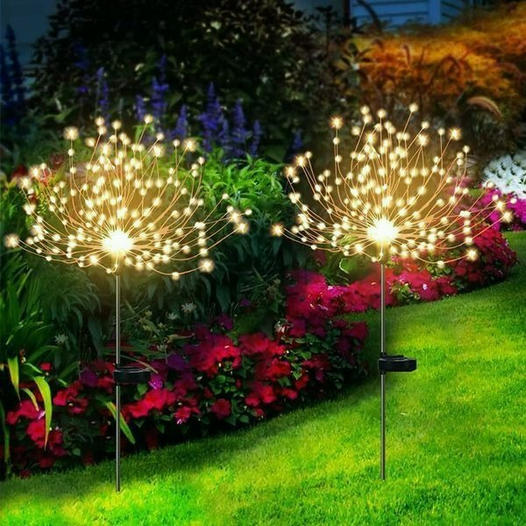 Waterproof Solar Garden Fireworks Lamp - LAST DAY 70% OFF