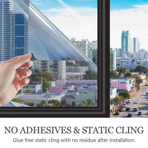 Privacy Sun Blocking Anti UV Reflective Window Film - BUY MORE SAVE MORE - Hot Sale 50% Off