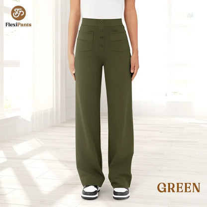 FlexiPants - Women's Casual High Waist Stretch Pants