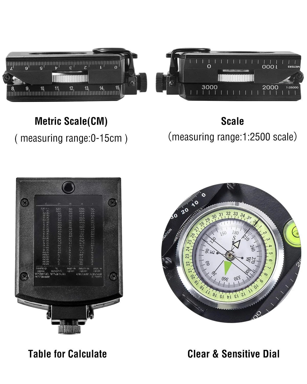 Destinek - Multifunctional Military Aiming Navigation Compass Compass - Hot Sale 50% Off