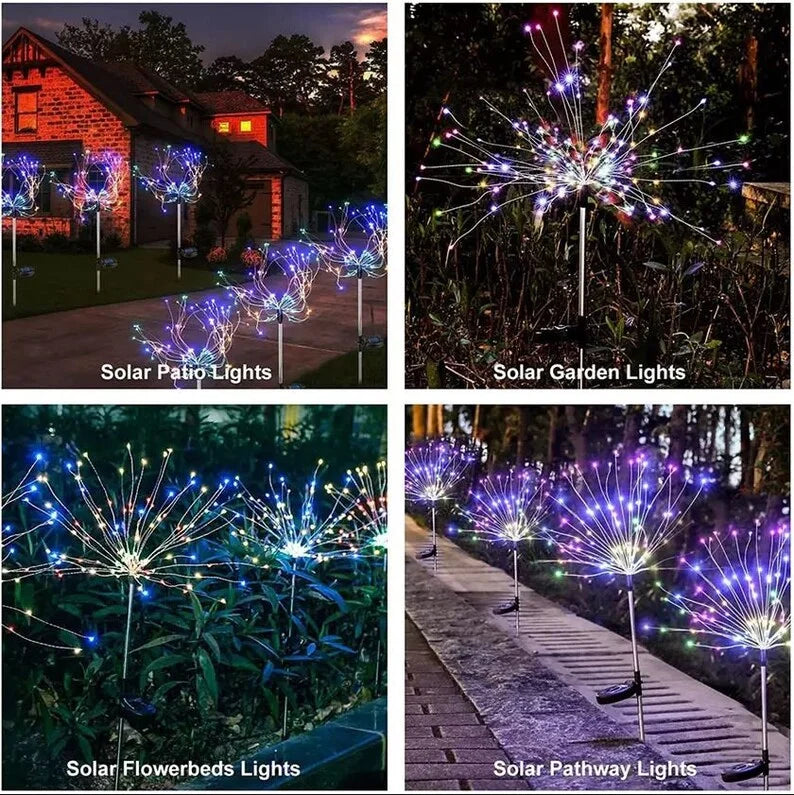 Waterproof Solar Garden Fireworks Lamp - LAST DAY 70% OFF