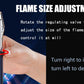 Camping Outdoor Windproof Straight Flame Lighter