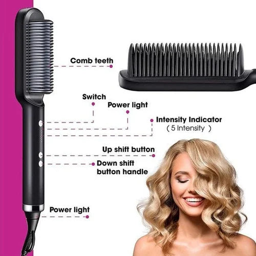 Multitudet - Negative Ion Hair Straightener Styling Comb - LAST DAY 49% OFF