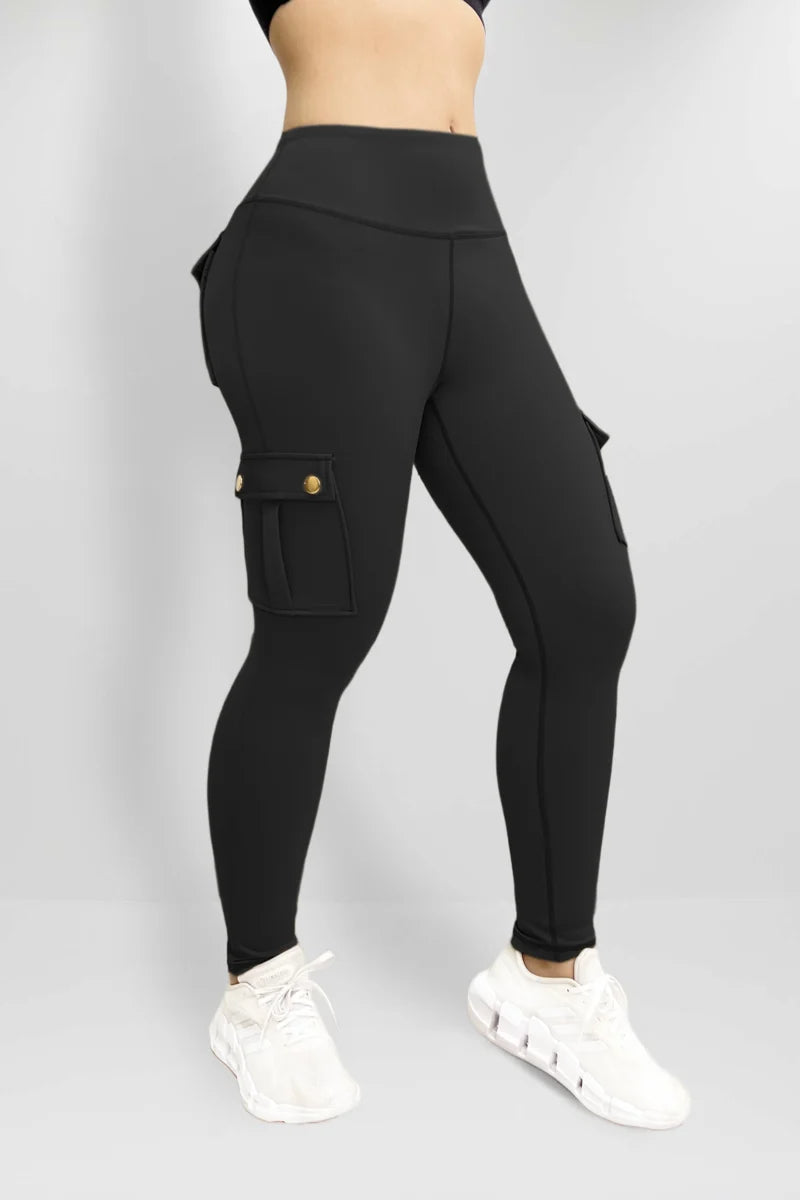 Classics Agave - Women's Pocket Sexy Stretch Leggings Fitness Track Pants - 2024 New Year Sale Off 80%