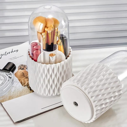 Sleek 360° Spinning Makeup Brush Holder - BIG SALE 49% OFF