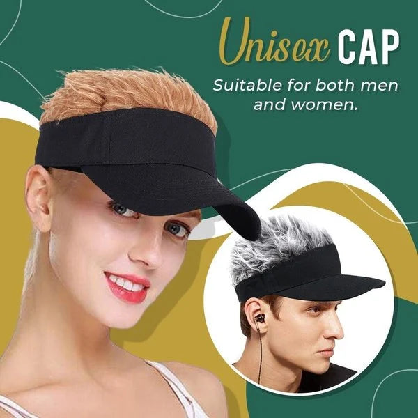 Conquerory - Hair Sun Visor Cap - Hot Sale 40%