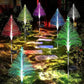 Archictisete 7 Color Changing Solar Christmas Trees Lights