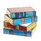 Stained Stacked Books Lamp