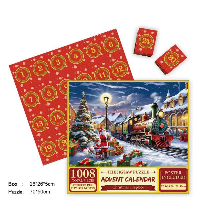 Christmas Advent Calendar Jigsaw Puzzle - Christmas Hot Sale