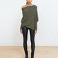 Asymmetric Draped Jumper (Buy 2 Vip Shipping)