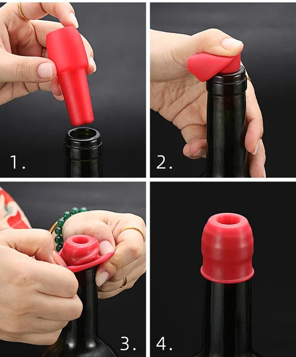 Reusable Sparkling Wine Bottle Stopper