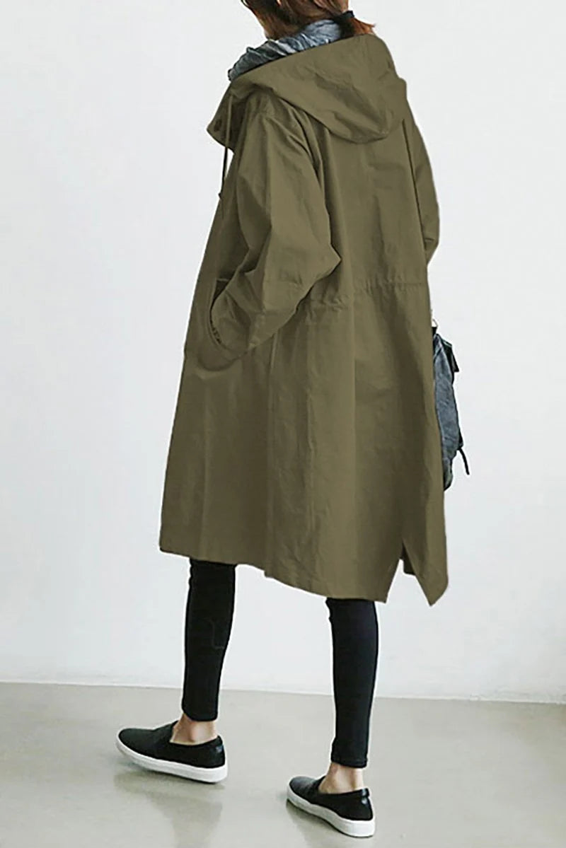 Classics Agave - Hooded Trench Coat - Last Day 49%OFF